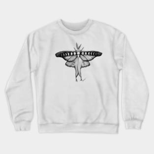 Lunar Moth Crewneck Sweatshirt